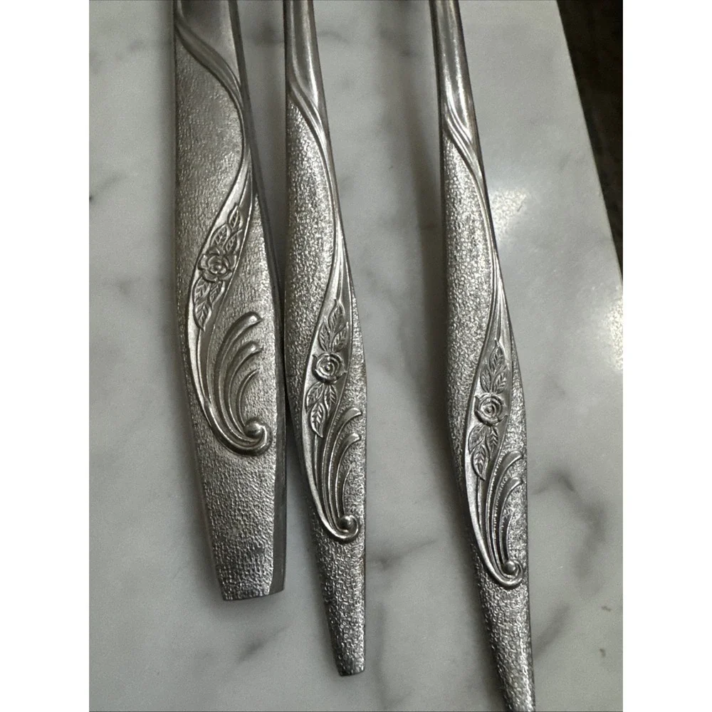 INS220 Stainless By International Silver 18/10 Glossy Set Of 6 Pieces Japan